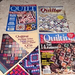 Vintage Quilting Magazine Collection please see pictures for details